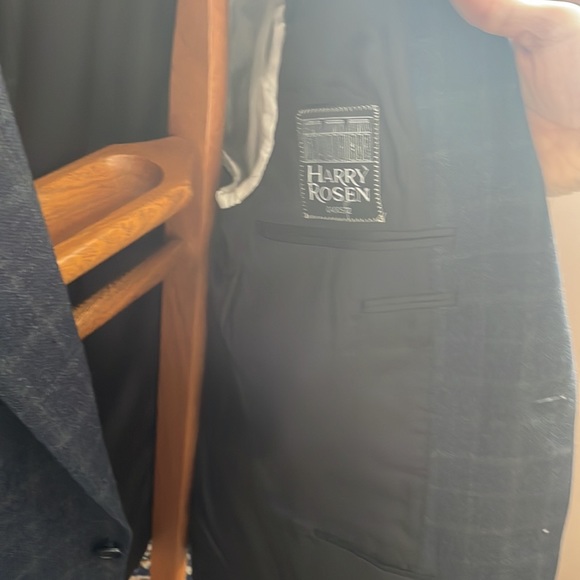 Canali Size 36R/46EU Blue with silver and yellow check - Picture 11 of 16